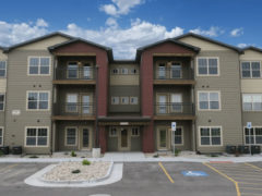 outside view of apartments 6