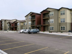 outside view of apartments 6